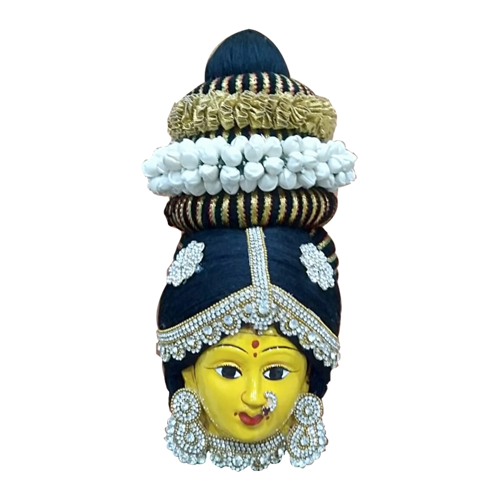 Decorated Ammavari Face - 1 Decorated Ammavari Face - 1